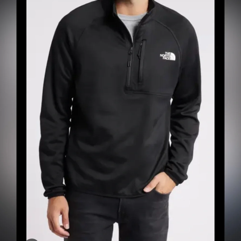 Nike men’s 1/4 zip black pullover XL‎